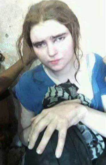 دختر ایزدی که تک تیرانداز داعشی معرفی شد! +عکس
