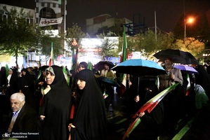 پنجاه و‌ یکمین اجتماع پر شور مردم در میدان شهدا