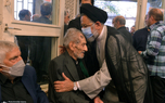 مراسم ختم مادر شهیدان صنیع خانی در نازی آباد 