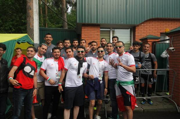 گزارش تصویری تمرین تیم ملی فوتبال ایران در روسیه