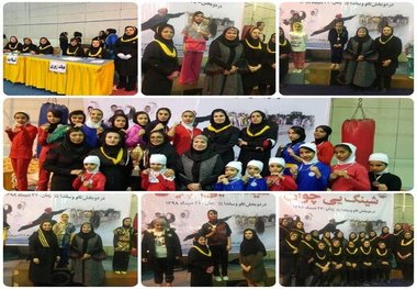 ‍ بانوان ووشو کار استان چهارمحال وبختیاری 14 مدال رنگارنگ کشوری را به دست آوردند