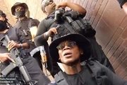 ارتش مسلح سیاه پوستان در خیابان های آمریکا+ تصاویر