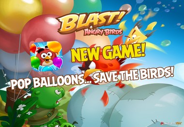 بازی Angry Birds Blast برای سیستم‌عامل iOS منتشر شد
