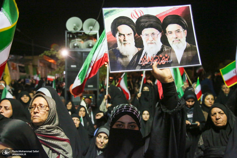 پنجاه و پنجمین شب اجتماع پر شور مردم در فسا