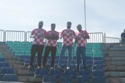 هواداران پرسپولیس با پیراهن کرواسی در تمرین سرخ پوشان +عکس