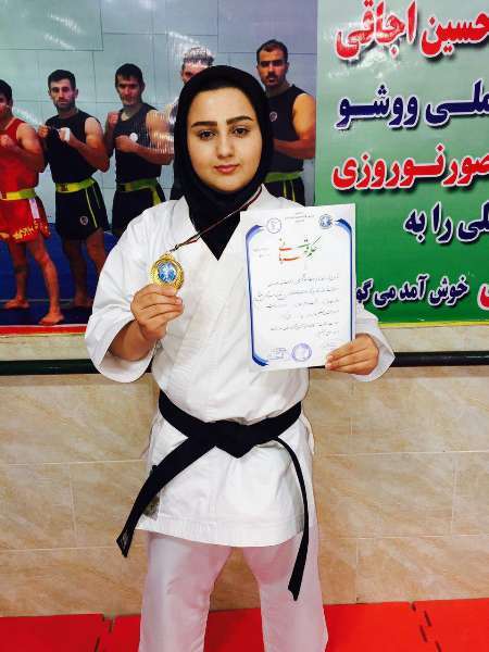 دانش آموز البرزی قهرمان مسابقات ووشو کشور شد
