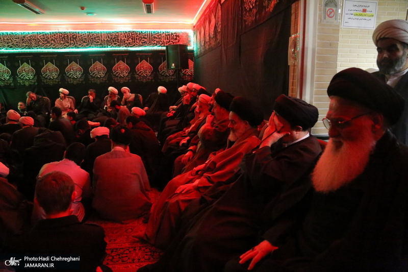 حضور سید حسن خمینی در مدرسه علمیه آیت الله العظمی خوانساری(ره)