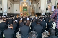 مراسم بزرگداشت مرحوم آیت‌الله العظمی محفوظی در حرم مطهر رضوی (9)