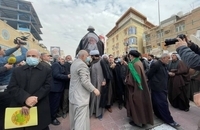 مراسم باشکوه تشییع آیت الله العظمی صافی گلپایگانی در نجف و کربلا (2)