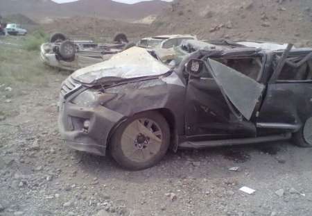 سوانح جاده ای روز گذشته در استان سمنان  هفت مصدوم برجا گذاشت