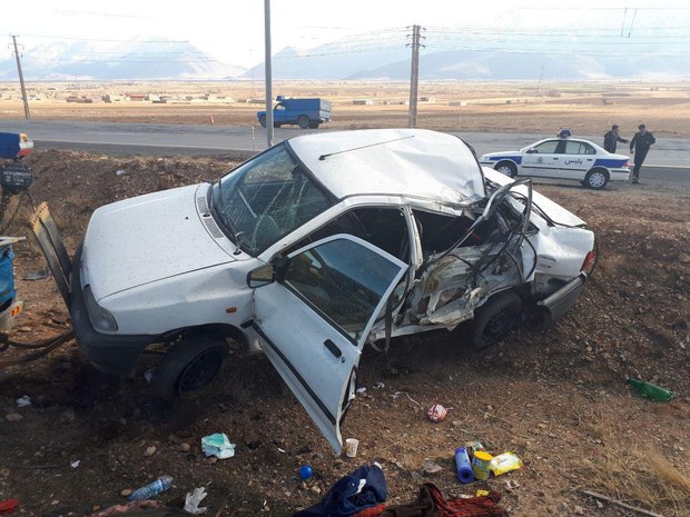 حادثه رانندگی در محوره اراک - توره 2 کشته به جا گذاشت