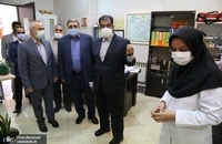 بازدید دادستان و رئیس دادگستری شهرستان ری از بهشت زهرا (2)