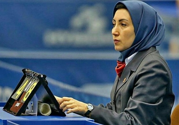  یک خانم ایرانی سرداور در مسابقات تنیس روی میز انتخابی المپیک شد
