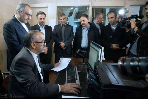 سامانه صدور روادید الکترونیکی بدون برچسب در فرودگاه اصفهان رونمایی شد