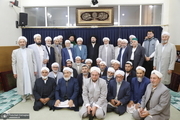 دیدار جمعی از علمای اهل سنت استان گلستان با سید حسن خمینی