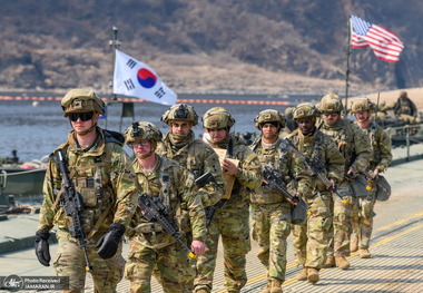 کره‌جنوبی و آمریکا رزمایش «گرز آهنین» را برگزار می‌کنند