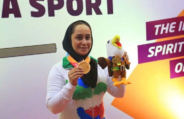 ساره جوانمردی دومین مدال طلای پاراآسیایی را کسب کرد