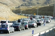 محور هراز - آمل یک طرفه شد  ترافیک سنگین در محدوده فیروزکوه