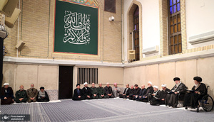 مراسم بزرگداشت رئیس‌جمهور شهید و همراهان گرامی ایشان با حضور رهبر انقلاب