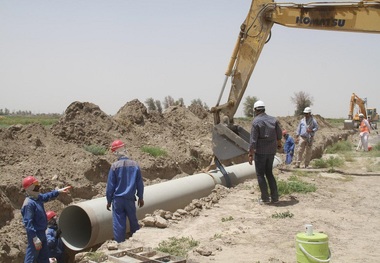 چهار مجتمع آبرسانی روستایی در باشت در دست اجراست
