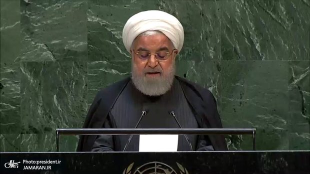 «نه» ایران به مذاکره تحت تحریم؛ تیتر رسانه‌های عربی پس از سخنرانی روحانی در سازمان ملل