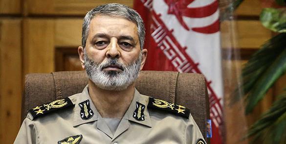 پاسخ فرمانده کل ارتش به تهدید هدف قرار گرفتن 52 نقطه ایران