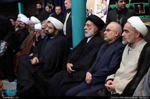 مراسم وداع با پیکر آیت الله هاشمی رفسنجانی(ره) در حسینیه جماران-10