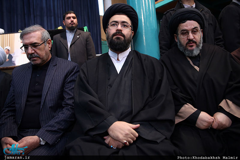 مراسم وداع با پیکر آیت الله هاشمی رفسنجانی(ره) در حسینیه جماران-10