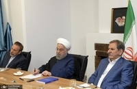 دیدار روحانی با اعضای دولت های یازدهم و دوازدهم (6)