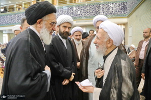 مراسم چهلمین روز درگذشت همسر آیت الله العظمی جوادی آملی‎‎