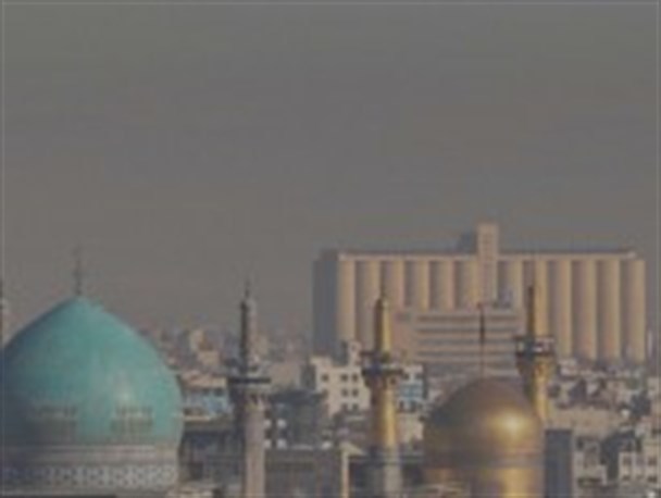 آلودگی هوا در پنج منطقه مشهد