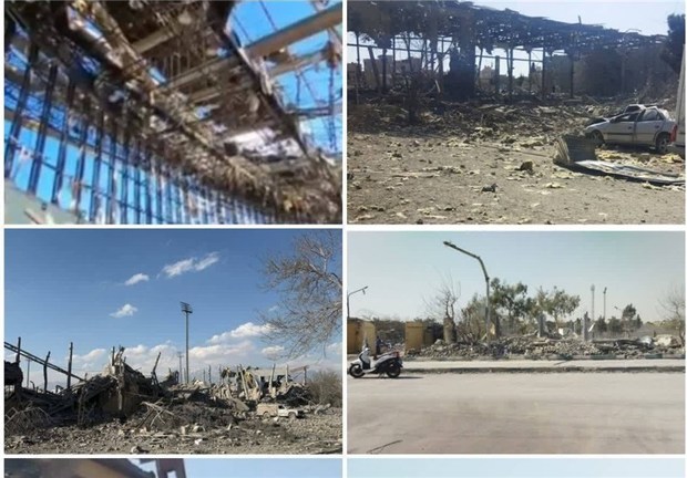 تخریب یک پایگاه قهرمانی و یک سالن کشتی در تهران