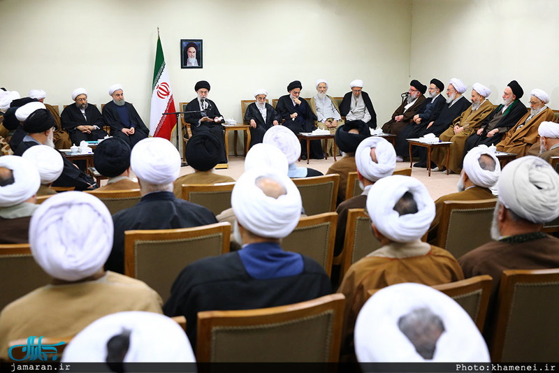 دیدار رئیس و اعضای مجلس خبرگان رهبری با رهبر معظم انقلاب