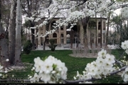 لبخند بهاران در کاخ تاریخی 8بهشت اصفهان