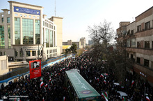 تشییع پیکرهای مطهر فرماندهان عالی‌رتبه نیروهای مسلح و جمعی از شهدای مردمی-2