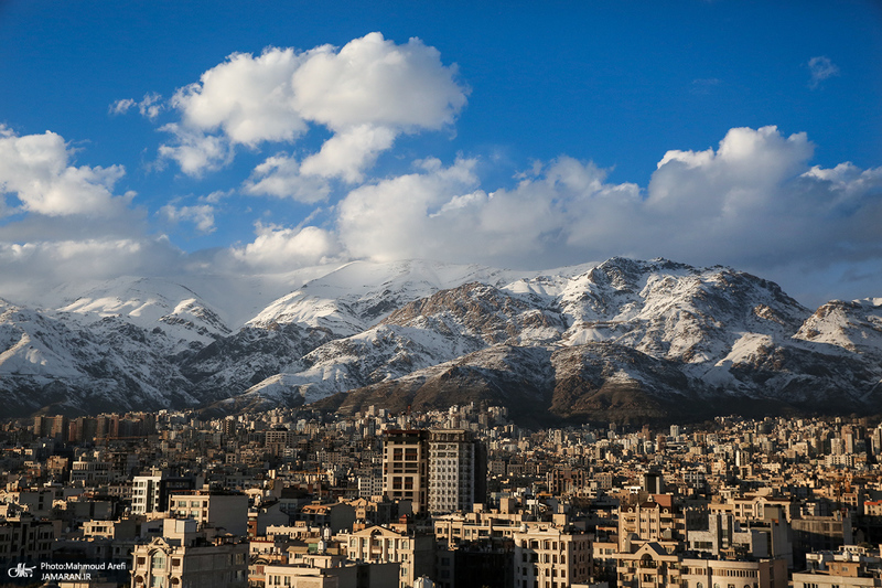 آسمان بی نظیر امروز تهران
