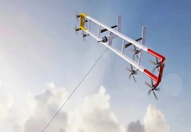 این بادبادک برق تولید می‌کند
