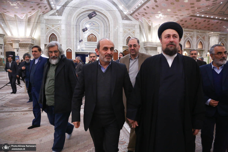 مراسم تجدید میثاق مدیران ارشد صداوسیما با آرمان‌های امام خمینی(زه)