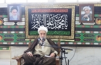 مراسم روز شهادت امام محمد باقر (ع) در دفتر آیت‌الله‌العظمی صانعی (11)