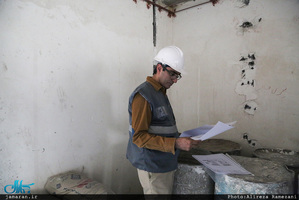 مانور بازرسی سازمان نظام مهندسی ساختمان استان تهران