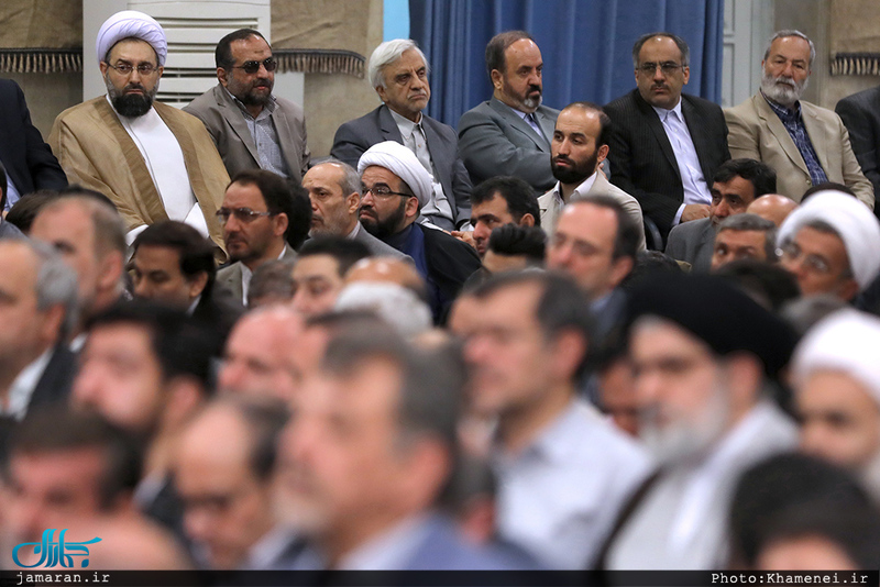 دیدار مسئولان نظام و سفرای کشورهای اسلامی با رهبر معظم انقلاب 