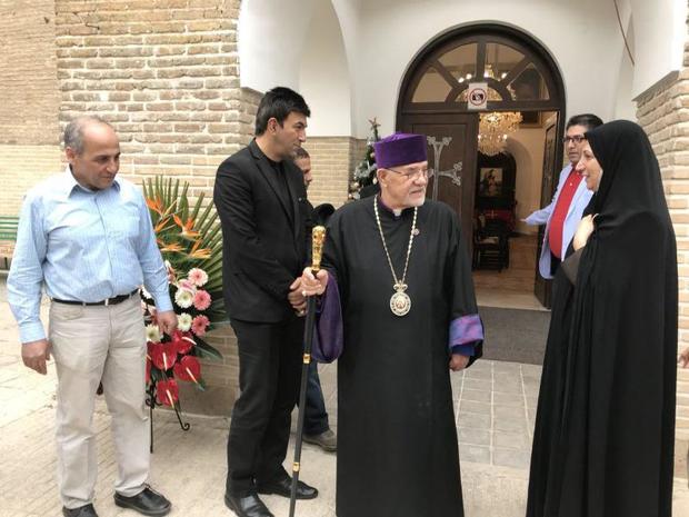 اسقف اعظم ارامنه تهران : برای ما مسیحیان حکومتی به نام اسرائیل وجود ندارد
