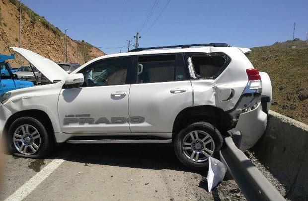 واژگونی خودروی صدا و سیمای ایلام در همدان یک کشته و 2 مجروح برجا گذاشت