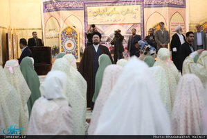 جشن تکلیف دانش آموزان دختر در حرم مطهر امام خمینی(س) 