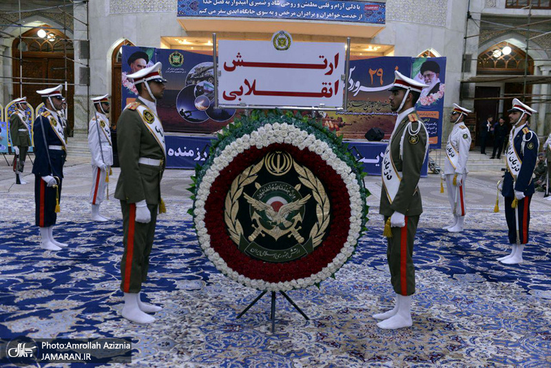 تجدید میثاق کارکنان ارتش جمهوری اسلامی با آرمان های امام خمینی(س)