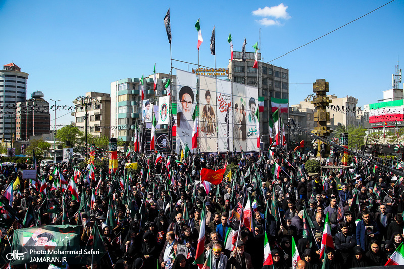 مراسم چهلمین روز شهادت رهبر شهید انقلاب -2