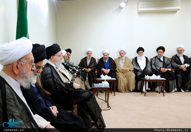 دیدار رییس و اعضای مجلس خبرگان رهبری با رهبر معظم انقلاب
