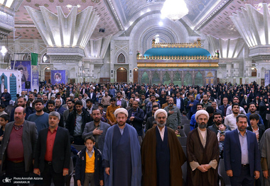 مراسم جشن اعیاد شعبانیه در حرم مطهر امام خمینی (س)