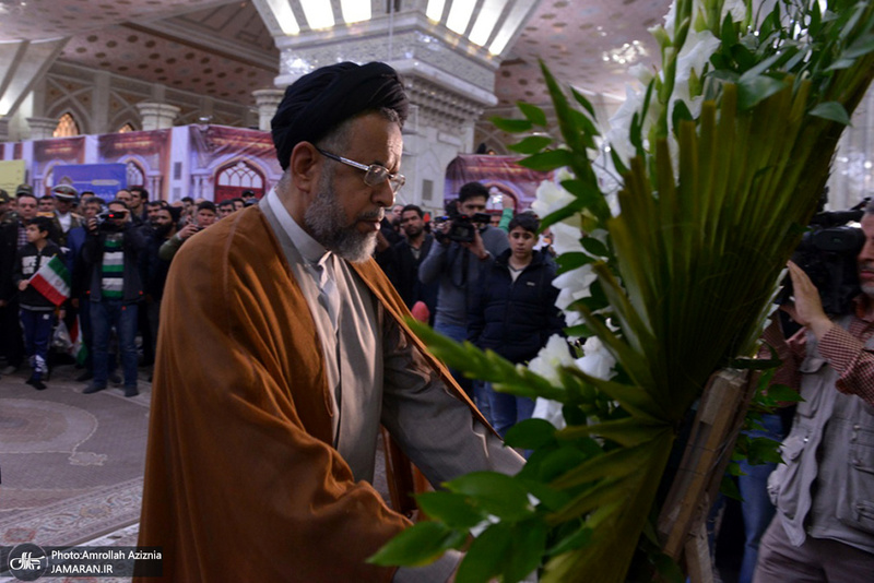 مراسم بزرگداشت روز جمهوری اسلامی در حرم مطهر امام خمینی(س)