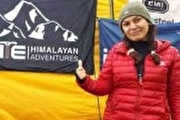 هیمالیا زیر پای بانوی کوهنورد تبریزی